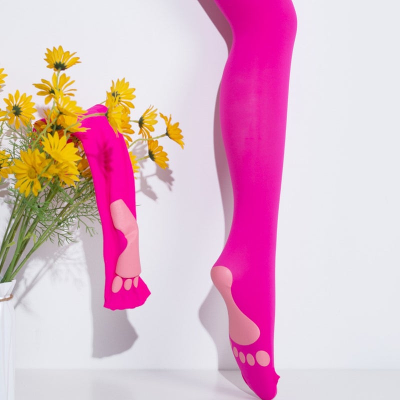 Pink Over-The-Knee Socks Japanese-Style Stockings Women'S Lolita High Socks Velvet Thin Thigh Socks New - Image 4