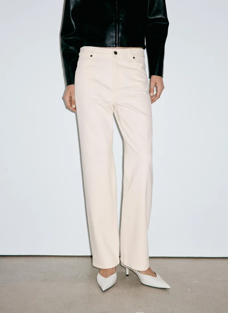 Miami Medium-Rise Straight-Fit Jeans