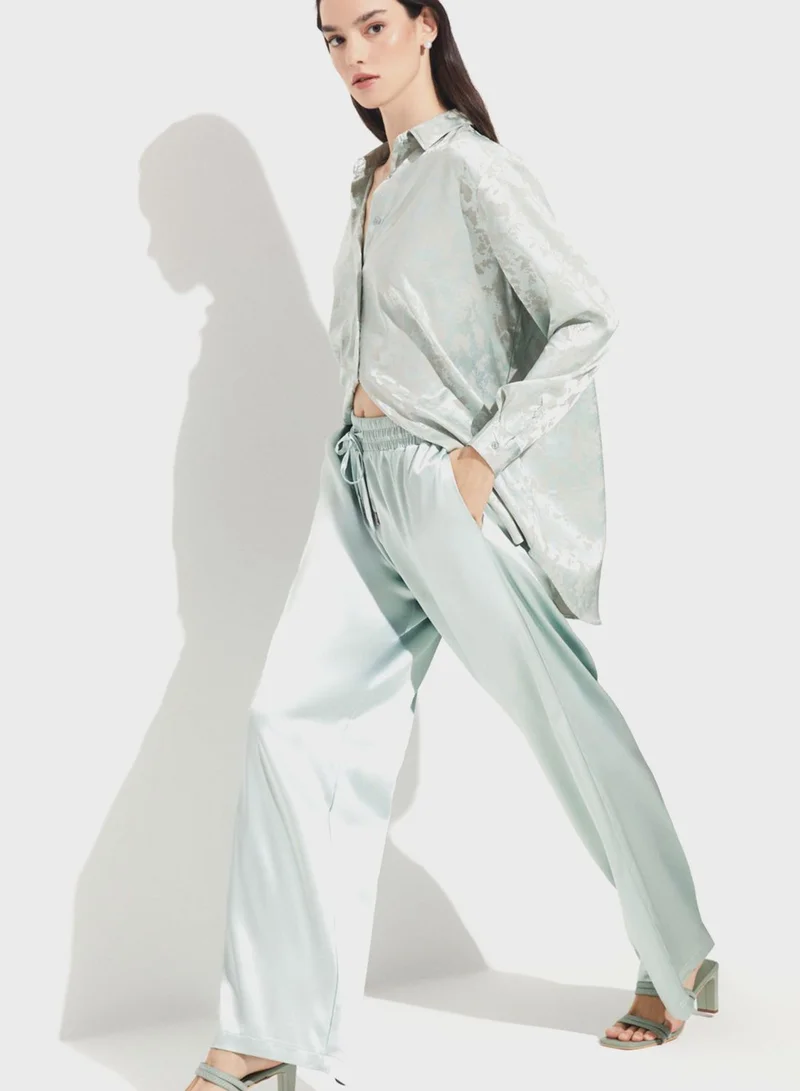 جون High Waist Pants