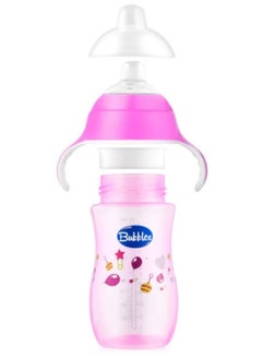 Bubbles Bubbles Training Cup 280ml – 2X1(Rose)-Multishape  - Image 4