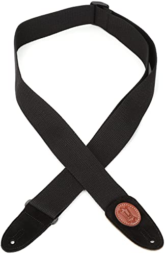 Levy's Leathers X-long 2 Cotton Guitar Strap, Black - Image 5