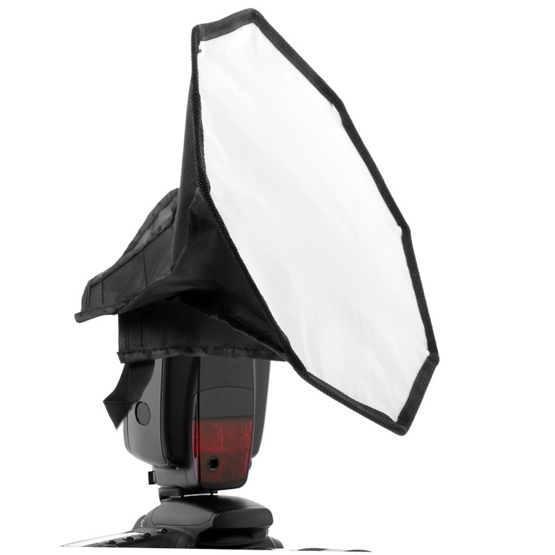 Black Softbox Diffuser For Flash Lighting Portable Photography Cover Easy Install - Image 5