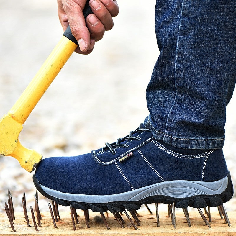 Steel Toe Cowhide Safety Shoes for Men - Image 1