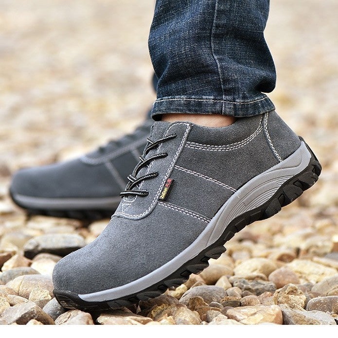 Steel Toe Cowhide Safety Shoes for Men - Image 2