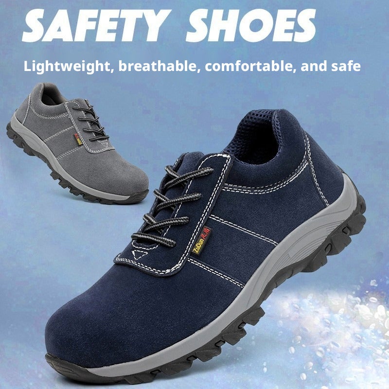 Steel Toe Cowhide Safety Shoes for Men - Image 3