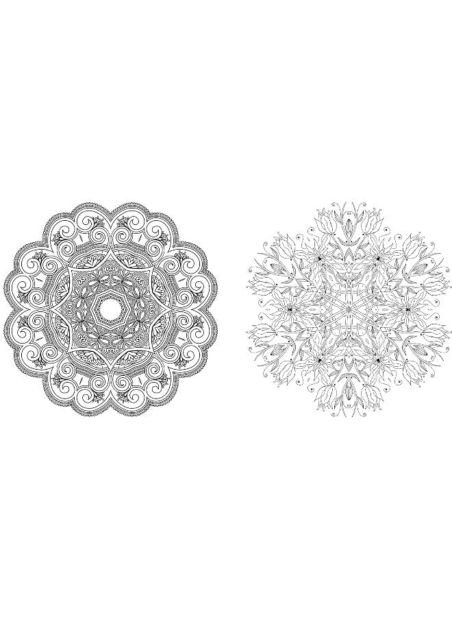 Mandala Meditation Coloring Book  - Image 1