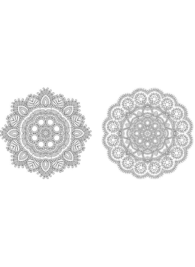 Mandala Meditation Coloring Book  - Image 3