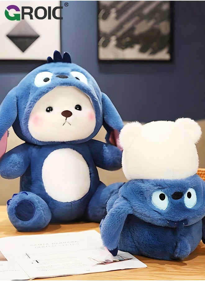 GROIC - Cute Bear Plush Toy,Stuffed Animal Plushies Doll, Kawaii Soft Stuffed Pillow,Stuffed Toy,Stitch Plush Toy - Image 1