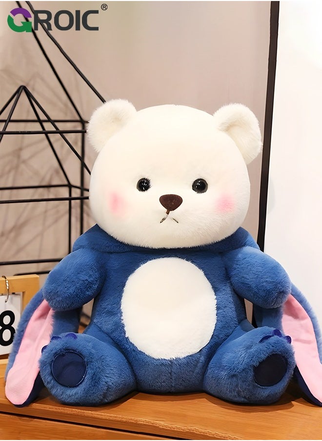 GROIC - Cute Bear Plush Toy,Stuffed Animal Plushies Doll, Kawaii Soft Stuffed Pillow,Stuffed Toy,Stitch Plush Toy - Image 1