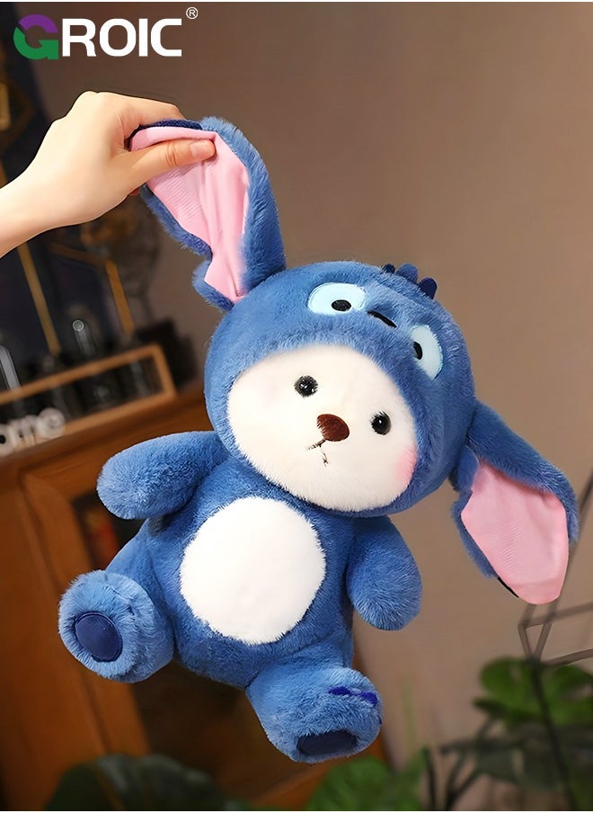 GROIC - Cute Bear Plush Toy,Stuffed Animal Plushies Doll, Kawaii Soft Stuffed Pillow,Stuffed Toy,Stitch Plush Toy - Image 1