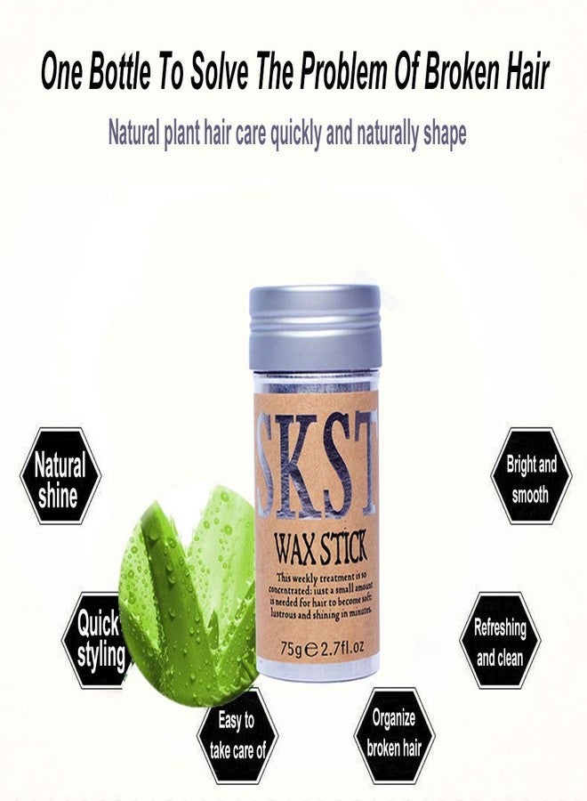 KlsyChry Hair Styling Wax Stick for Hair Slick Stick Hair Line Smooth Hair Pomade Gel Stick Non-greasy Styling Cream for Flyaways Edge Control & Frizz Hair - 2.7 Oz - Image 5
