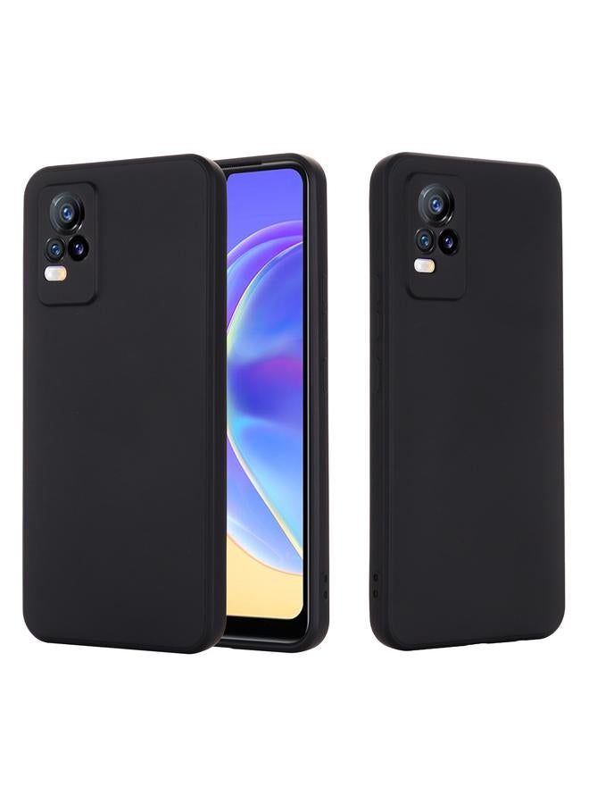 erorex Case For vivo V21e 4G / Y73 2021 Solid Color Liquid Silicone Shockproof Full Coverage Protective Case - Image 1