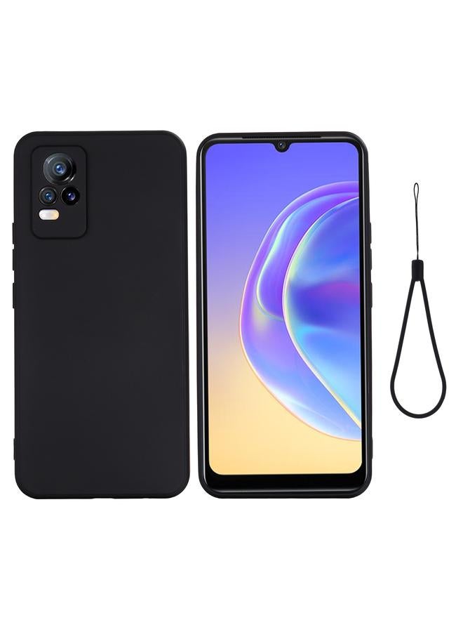 erorex Case For vivo V21e 4G / Y73 2021 Solid Color Liquid Silicone Shockproof Full Coverage Protective Case - Image 2