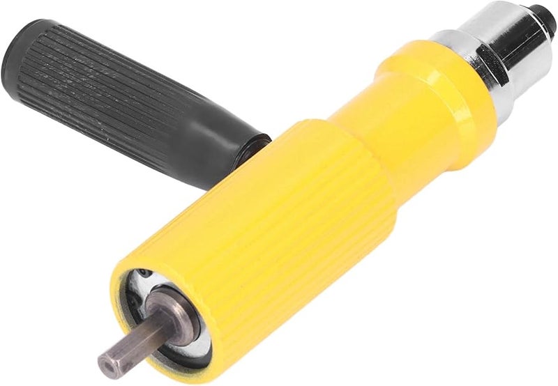 مجموعة محول مسدس برشام من سبائك الصلب للمثقاب الكهربائي مع مقبض مريح ومفتاح ربط - Image 3