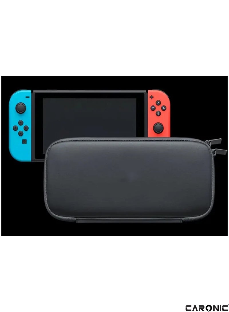 CARONIC Case compatible With Nintendo Switch And Oled Shockproof Waterproof Case Bag with soft Liner  - Image 3