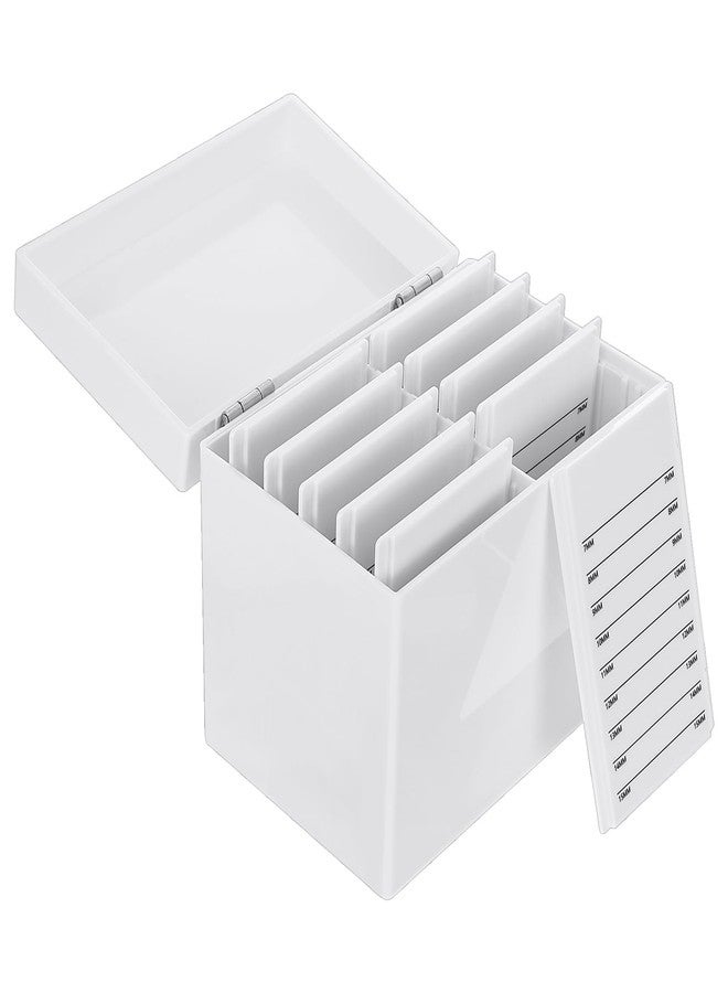 wutfuooo Acrylic Eyelash Storage Box, 10 Layers False Eyelashes Glue Pallet Holder Display Grafting Eye lashes Extension Close-Packed Display with 10 Pallets Makeup Organizer - Image 1
