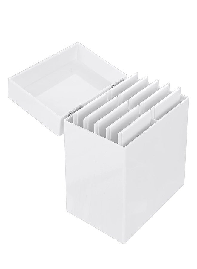 wutfuooo Acrylic Eyelash Storage Box, 10 Layers False Eyelashes Glue Pallet Holder Display Grafting Eye lashes Extension Close-Packed Display with 10 Pallets Makeup Organizer - Image 3