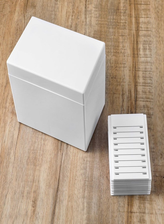 wutfuooo Acrylic Eyelash Storage Box, 10 Layers False Eyelashes Glue Pallet Holder Display Grafting Eye lashes Extension Close-Packed Display with 10 Pallets Makeup Organizer - Image 4