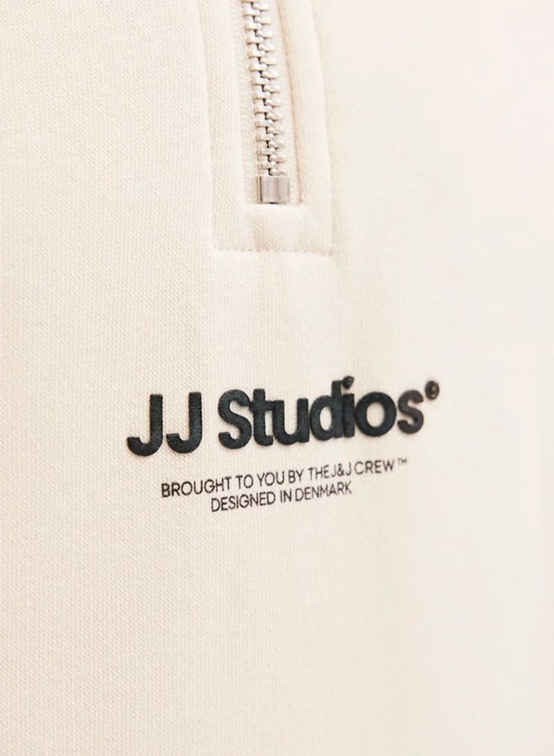 Jack & Jones Junior Kids Jjesoho Quarter Zip Sweatshirt