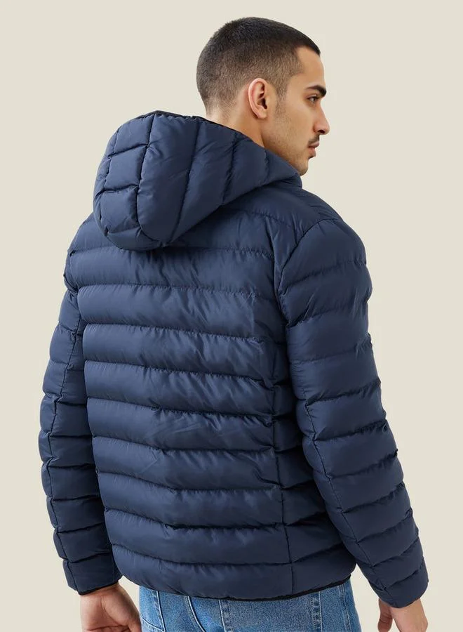 Splash FAV  Quilted Lightweight Hooded Jacket with Pockets for Men | Best Price UAE