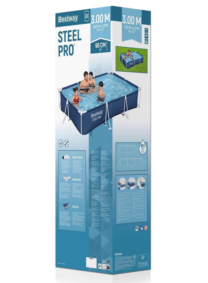 Bestway Steel Pro Above Ground Pool 300 X 201 X 66 Cm - Image 1