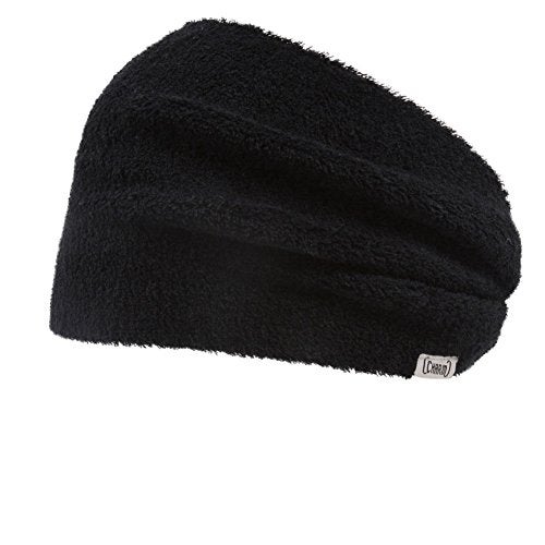 Charm Headband Men Athletic Workout - Womens Headscarf Fitness Hair Sweat Band Exercise Moisture Wicking Elastic Running Casualbox Black - Image 1