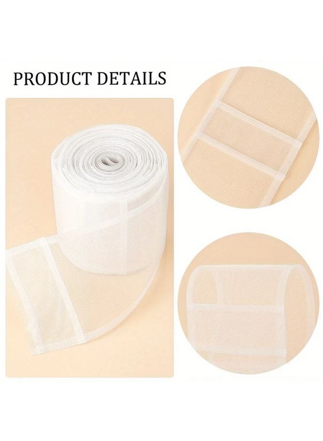Heavy Duty Curtain Hook Tape Thickened Encrypted No Sew Hanging 1 Volume - Image 5