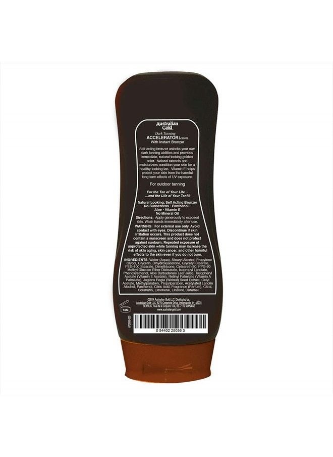 Australian Gold Dark Tanning Accelerator Lotion With Bronzer, 8 Ounce, New Package Same Formula, B003GX5SSC  - Image 4