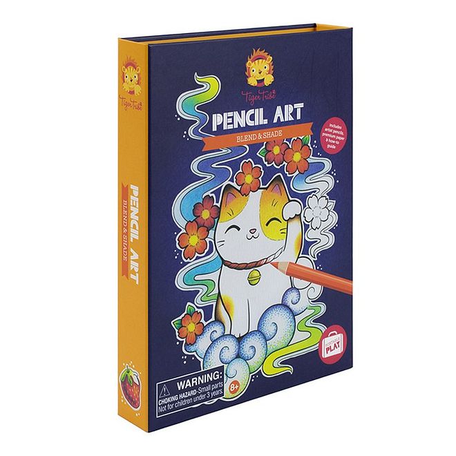 Tiger Tribe Pencil Art - Blend and Shade - Image 5