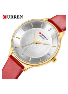 Girls' Leather Analog Wrist Watch C9041L