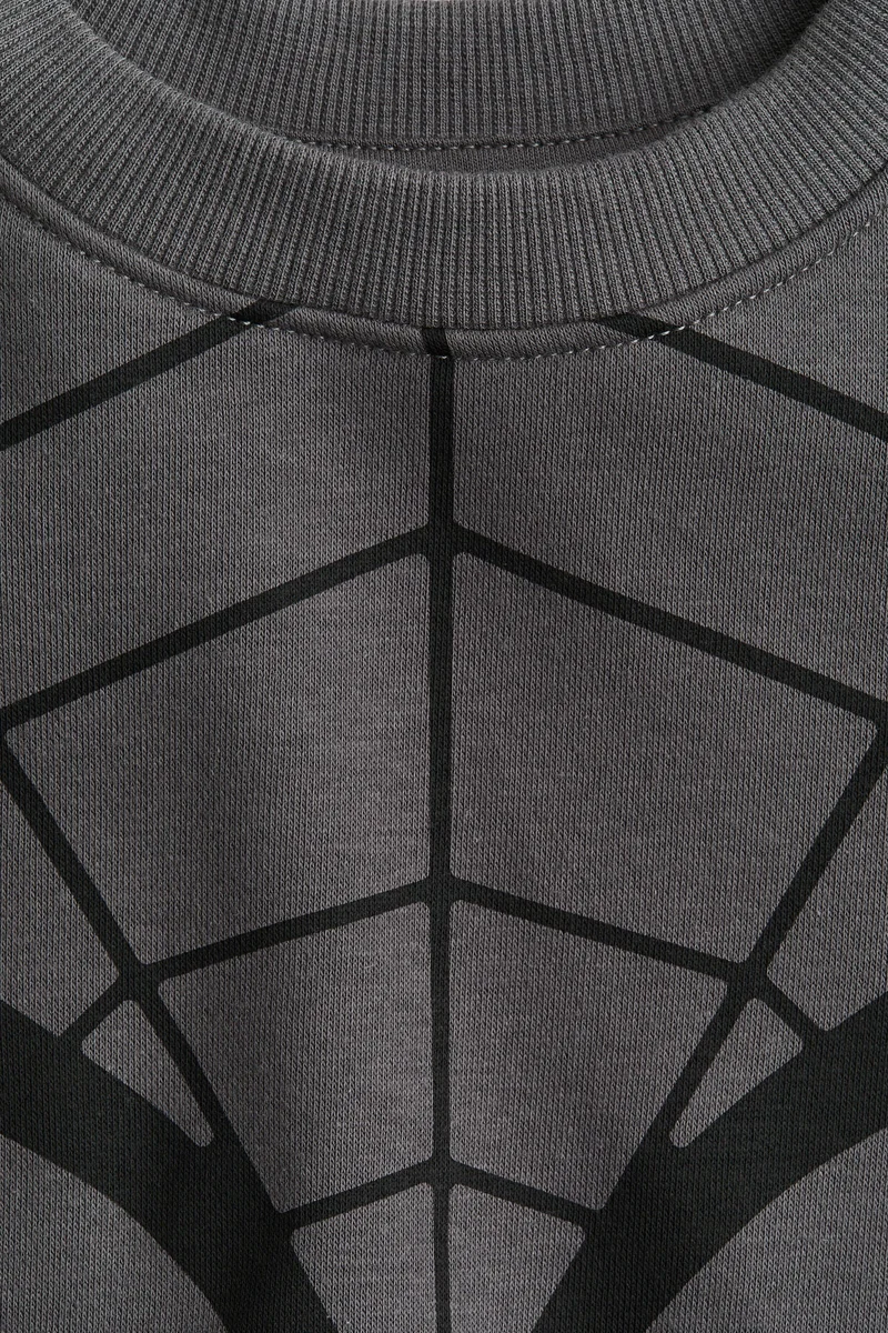 اتش اند ام سويت شيرت مزين بطبعة