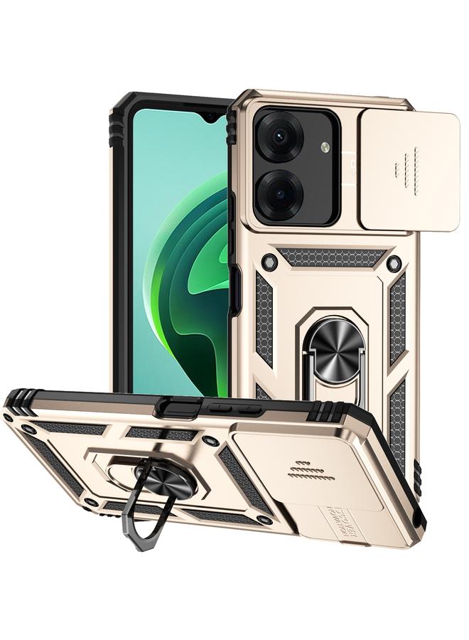 Case For Xiaomi Redmi 13C Sliding Camshield Holder Phone Case