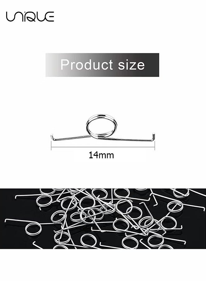 يونيك نوابض مفاتيح الزناد المعدنية لبلاي ستيشن L2 R2 أزرار الينابيع لاستبدال وحدة تحكم تجميع PS5 (50 قطعة) - Image 2
