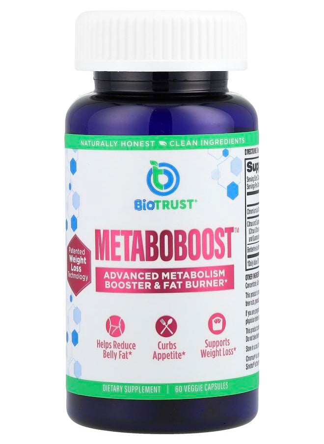 BioTrust Metaboboost™ 60 Veggie Capsules 