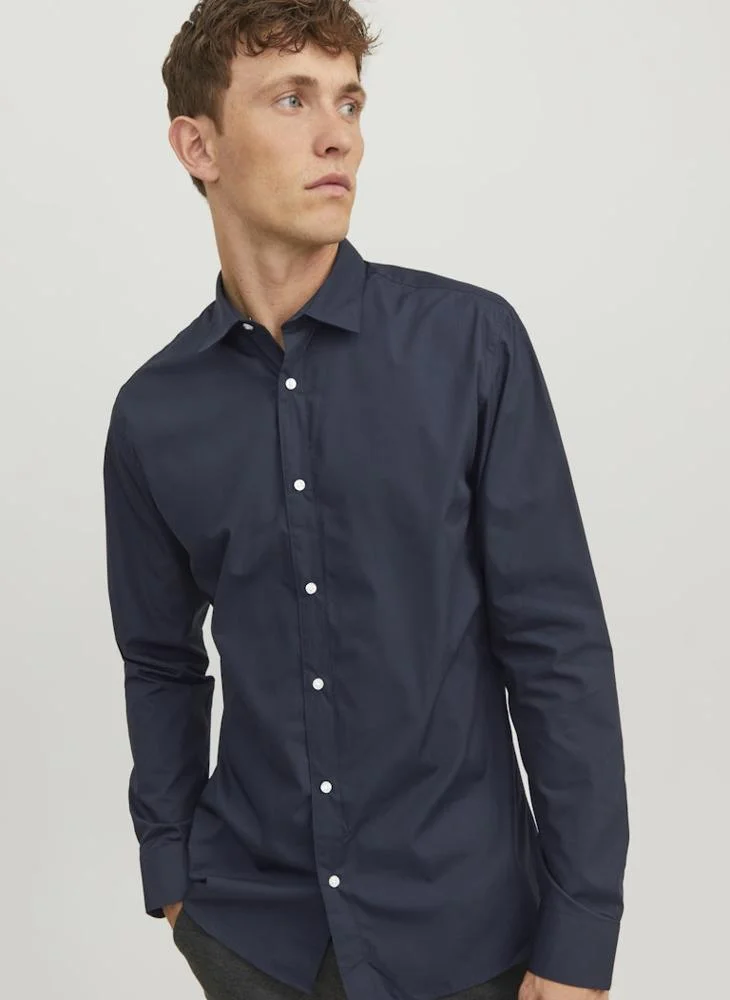 جاك اند جونز Jjjoe Long Sleeve Button Down Shirt