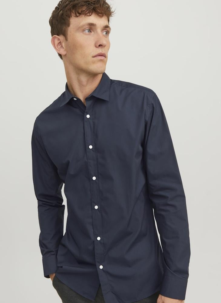JACK & JONES Jjjoe Long Sleeve Button Down Shirt - Image 1