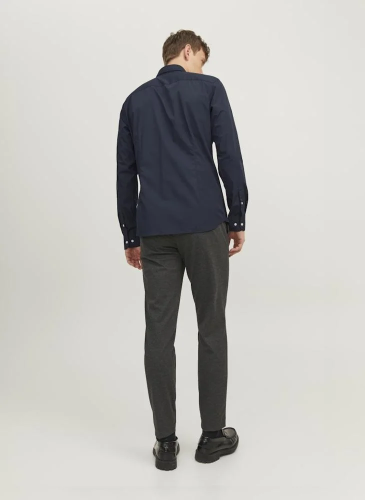 جاك اند جونز Jjjoe Long Sleeve Button Down Shirt