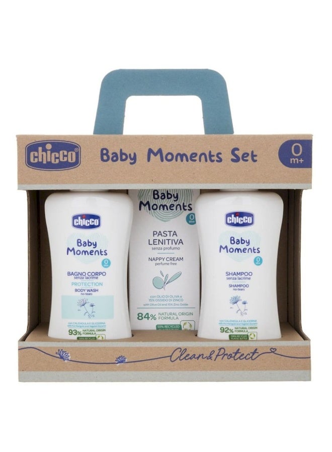 Chicco 0M+ Baby Moments Gift Set