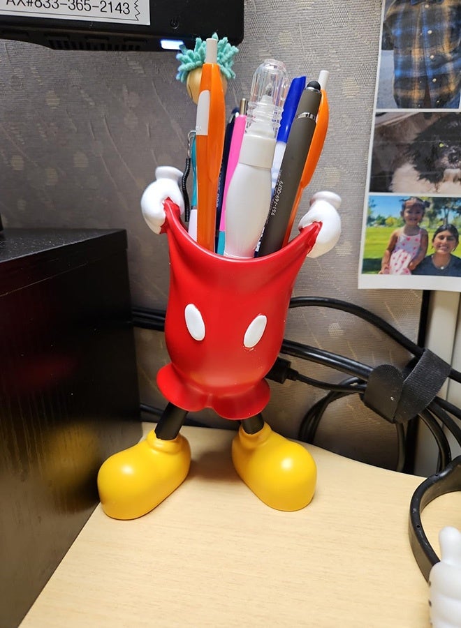 Disney Makeup Brush Holder, Toothbrush Holder, Pencil Holder Pen Holder for Desk Cute for Family Birthday Party Supplies Gift for Home Decoration - Image 5