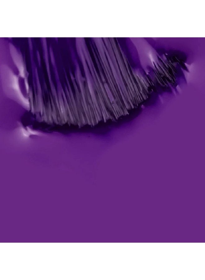 INOCOS Like Gel 2 Long Color Nail Polish 142 Glam Violet 11ml - Image 3