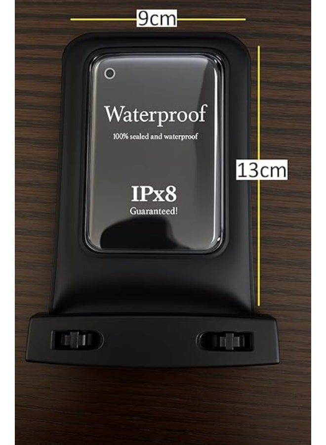 SOFAB SOFAB Saudi Waterproof Phone Pouch IPX8 Certified with Lanyard | 13x9cm Universal Dry Bag for Swimming, Fishing, Skiing & Drifting | Touchscreen Friendly Case for Beach, Pool & Water Sports - Image 1