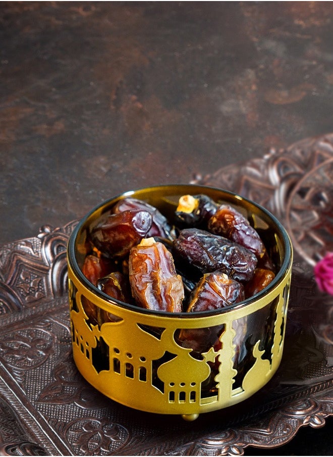 سوسيتي ديكور طاولة رمضان للمنزل، صينية حلوى وجبات خفيفة للعيد، صندوق صغير للمكسرات  - Image 3