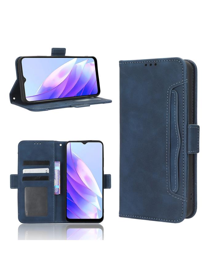 اس-توب جراب لهاتف Blackview A52 مصنوع من الجلد وملمس جلد العجل وفتحات للبطاقات - Image 1