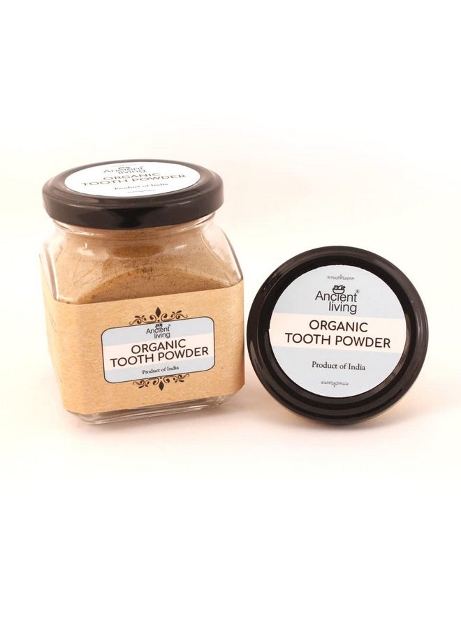 Ancient Living Organic Massage, Whitening, Fresh Breath Tooth Powder - 100 G  - Image 3