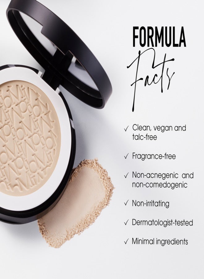 بودرة أساس معدنية مضغوطة من bareMinerals، عامل حماية من الشمس 15 - لون متوسط ​​محايد 15 | بودرة أساس معدنية خفيفة الوزن قابلة للبناء، خالية من التلك، 9 غرام - Image 4