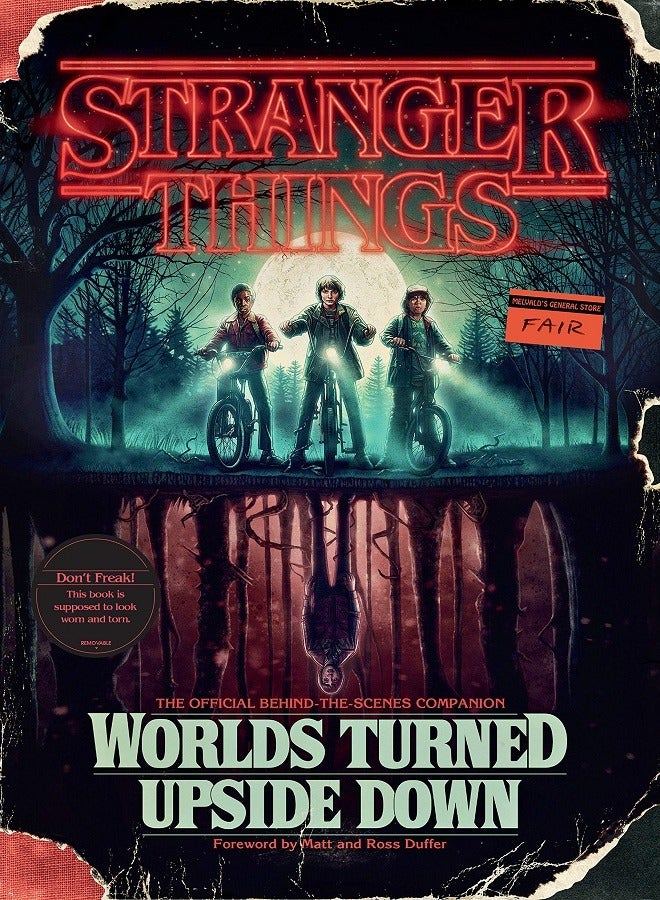 STRANGER THINGS WORLD TURNED UPSIDE DOWN
