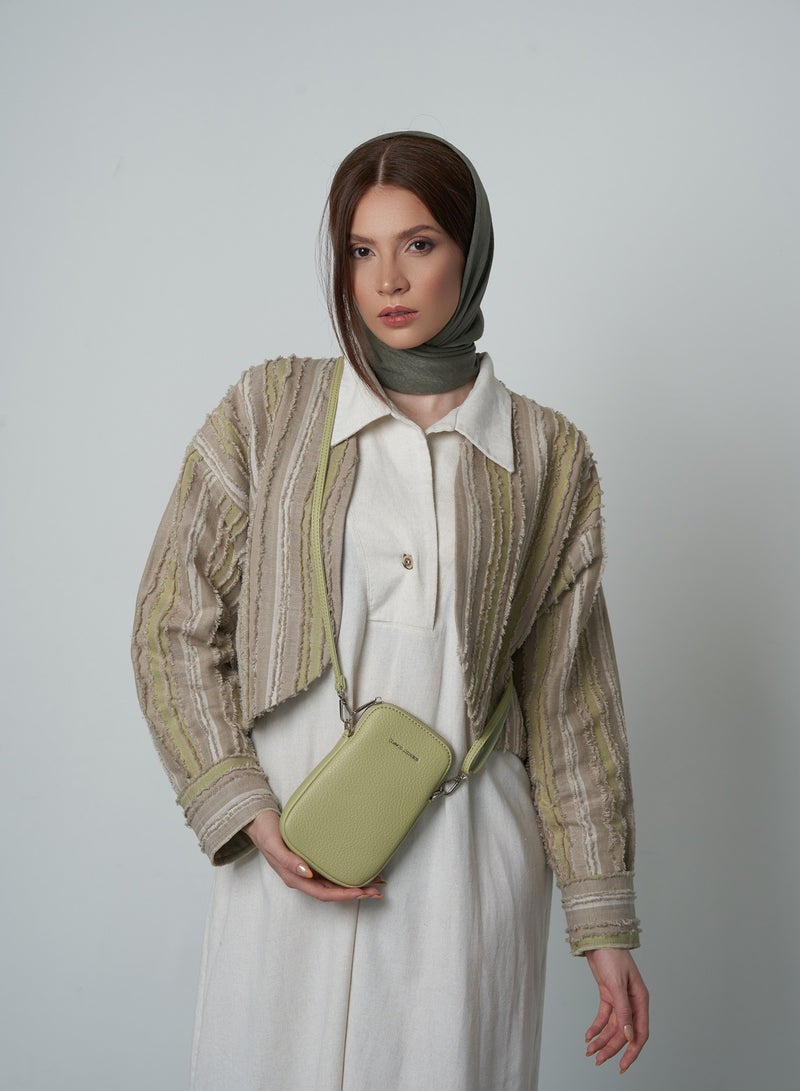 David Jones phone bag model 6937-1 Sling bag model 6937-1-Cross boy Small Size Sport Bag for cellphone- David Jones Document and passport Bag - Image 4