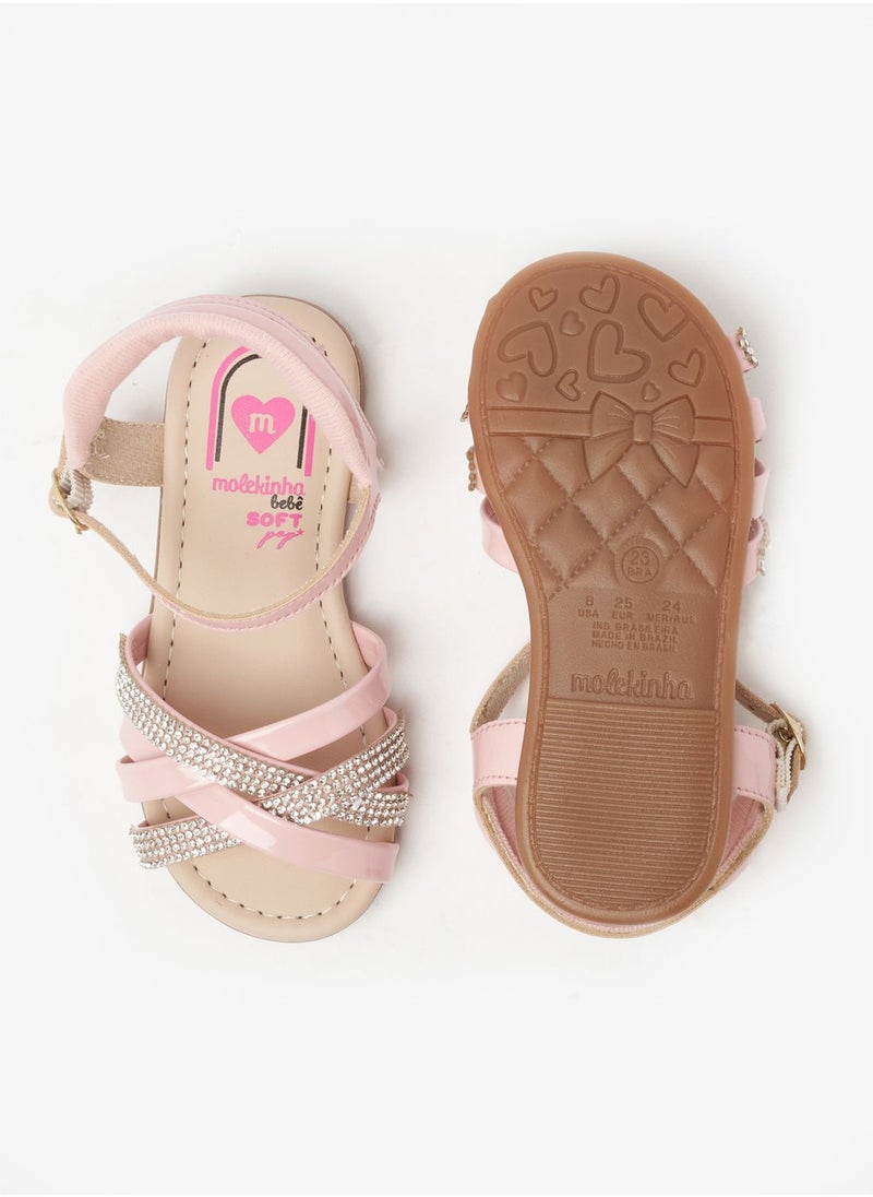 MOLEKINHA - Infant Azariah Back Strap Sandals - Image 1