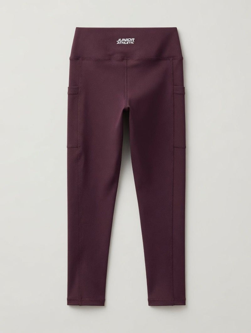 Junior Girls Pocketed Leggings - Image 1