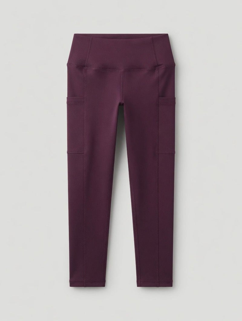 Junior Girls Pocketed Leggings - Image 3